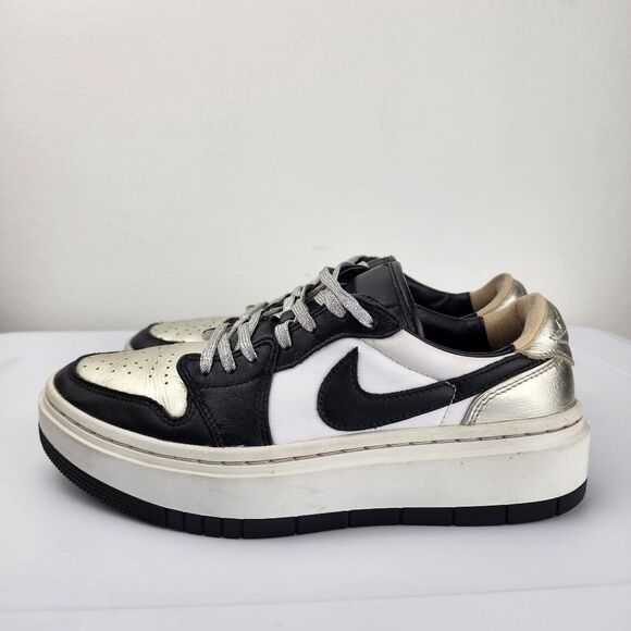 Nike Air Jordan 1 Elevate Low Metallic Silver Toe DQ8561-001 Women's Size 8 - Picture 3 of 16